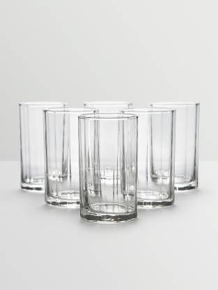 (Pack of 6) Nogaiya Glass for water juice glass and all mixed drinks mnku15 Glass Set