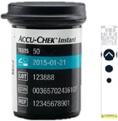 Accu Chek INSTANT 50 strips 50 Glucometer Strips