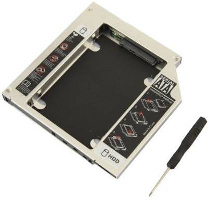 JOINER SATA 2nd Optical Bay 2.5'' Hard Drive | Hard Disk | HDD | SSD Caddy for 9.5mm Unibody Apple MacBook Pro A1278, A1286, A1297 CD/DVD-ROM 4.5 inch HDD Caddy