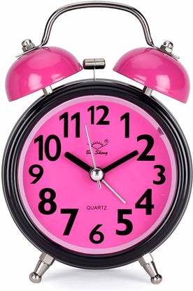 play run Analog-Digital Pink Clock