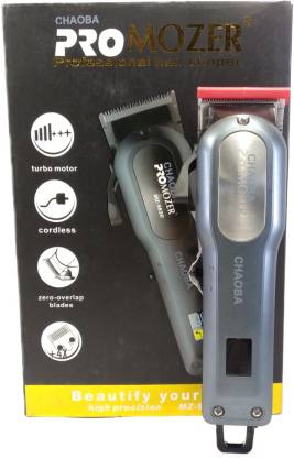 CHAOBA ProMozer Professional Hair Clipper Mz-9820 Trimmer 240 min  Runtime 4 Length Settings