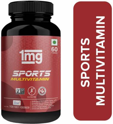 1MG Sports Multivitamin Tablets - 60 Capsules