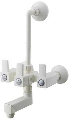 PEARL EDGE WALL MIXER L BEND WITH FLANGE Mixer Faucet