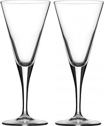 RELOZA (Pack of 2) (V-Shape Wine-2) Glass Set Water/Juice Glass