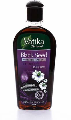 VATIKA Black Seed Enriched Hair Oil 200ml Hair Oil
