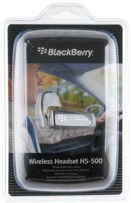 BlackBerry Hs-500 Bluetooth Wireless Headset Black Bluetooth