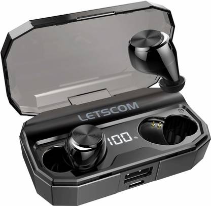 Letscom Wireless Earbuds, Bluetooth 5.0 Headphones Bluetooth