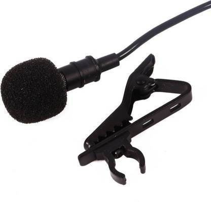 Tdoc Best Quality 3.5mm Jack Plug Clip-On Stereo Mini lavalier Portable External Lapel Mic Collar Microphone For PC Computer Laptop Gaming Sound Recording Microphone