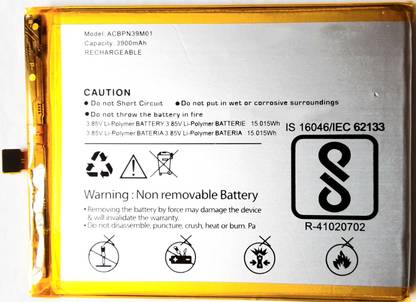 FULL CELL Mobile Battery For  Micromax Q465 ( ACBPN39M01 )