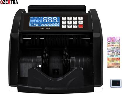 ZEKTRA Note Counting /Currency Counting Machine Advanced Money Counting Machine With Fake Currency Detector Note Counting Machine