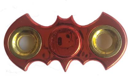 Sofix Hand Fidget Spinner Toy Batman Design - Metallic Red