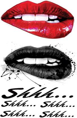 Ordershock Lips Gloss Men and Women Waterproof Tattoo