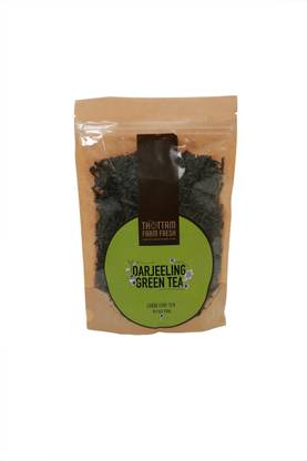 Thottam Farm Fresh Green Tea | 100% Pure Loose Leaf Tea | Pesticide Free | Darjeeling Origin Unflavoured Green Tea Pouch