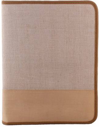 SPS JUTE Jute File Folder for Office Document, Certificates, Conference Folder, Document Organizer