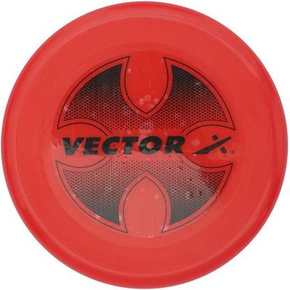 VECTOR X Red Plastic Sports Frisbee