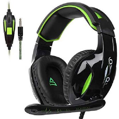 Supsoo Stereo Wired Over Ear Gaming Headset with Mic Wired