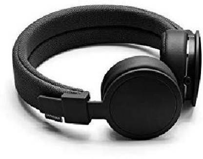 Urbanears Plattan Adv On-Ear Headphones, Black Wired Gaming