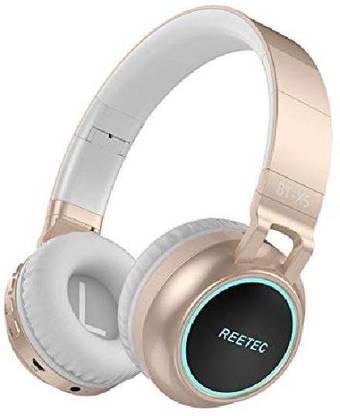 Reetec olding Deep Bass Stereo Headsets With Microphone Bluetooth without Mic