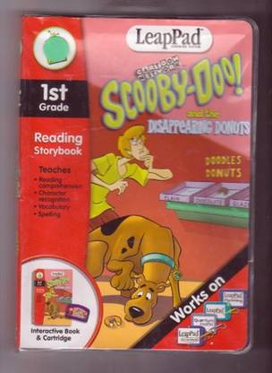 LeapFrog First Grade Leappad Book Scooby-Doo And The Disappearing Donuts