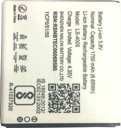 ClickMi Mobile Battery For  LYF Flame 6 LS 4005