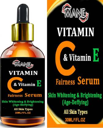 Mane Vitamin C Serum with Skin Whitening & Brighteness, Pure Face Serum