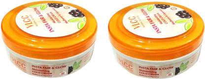 VLCC INSTA Fair and Glow Moistorizing Cold Cream(75G) Set of 2