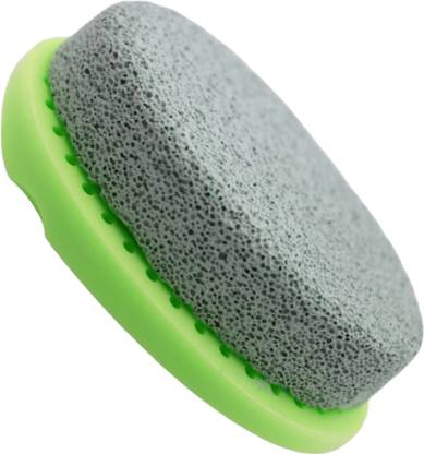 MAJESTIQUE Easy Grip Pumice Stone ( GREEN )