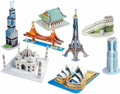 Cubicfun Mini Architecture Series 2 3D Puzzle