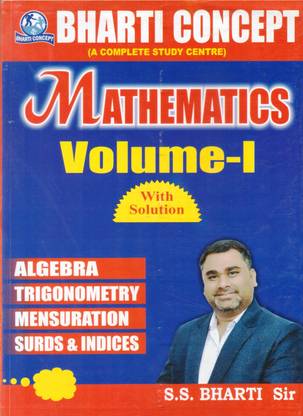 Bharti Concept Mathematics Volume-1 With Solution