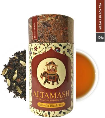 ALTAMASH Masala Black Tea 100 Grams/ Masala Chai Spices Masala Tea Pouch