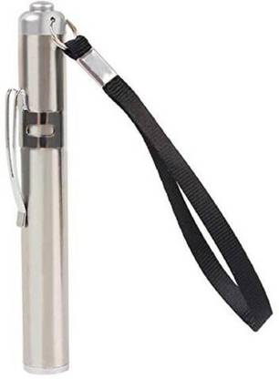 Remeka Aluminum Alloy Mini Portable for Camping,Doctors,Dentist, Moon Light with Led Torch