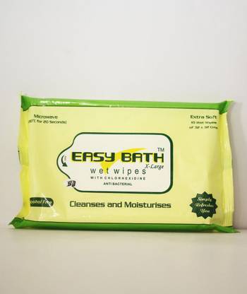 easy bath WIPES WET