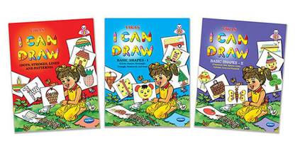 Navneet I Can Draw Book-Lines,Patterns,Basic Shape
