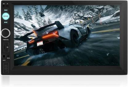 JBRIDERZ 7Inch Double Din Touch Screen with Bluetooth Rear View Camera Support Remote Control Without Camera Car Stereo (Double Din) Car Stereo