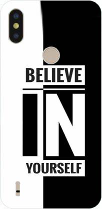 METOO Back Cover for Tecno Spark 4 Air, Believe In Your Self Design Back Cover, Print : 448