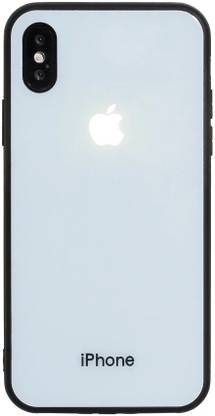 Millions Kart Back Cover for iPhone X Luxury LED Light Apple Logo Case