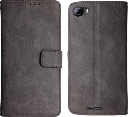 MAXSHAD Flip Cover for Micromax Canvas Play 4G Q469