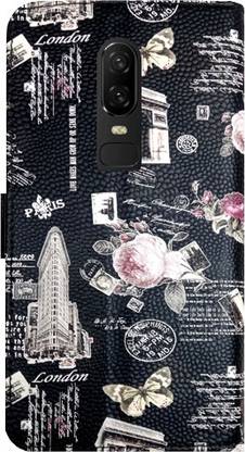 MYSHANZ Flip Cover for OnePlus 6, OnePlus 6 flip cover, OnePlus 6 mobile flip cover