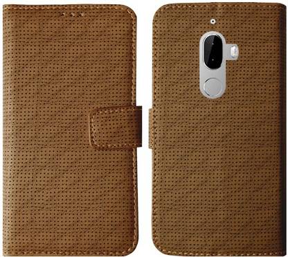 MYSHANZ Flip Cover for 10 or G, 10 or G flip cover, 10 or G Desginer Flip cover, 10 or G mobile flip cover (Khaki)
