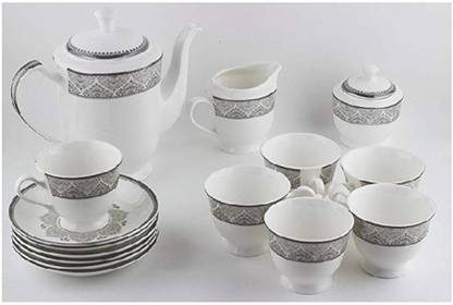 बोन चाइना BONE CHINA TEA SET PALETINA SERIES बोन चाइना