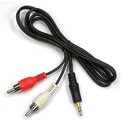 Bhajwad RCA Audio Video Cable 2.3 m cable 2 rac to aux