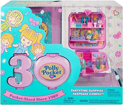 Polly Pocket Partytime Surprise Keepsake Compact