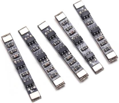 Electronic Spices PACK OF 5 Cell BMS PCB Protection Board For 18650 Li-ion Lithium Battery Electronic Components Electronic Hobby Kit