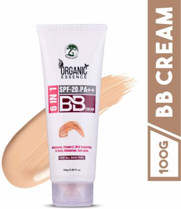 Organic Essence BB Cream 6 IN 1 With Natural Shade For All SKIN 100 GM