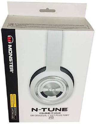 Monster N-Tune On-Ear Headphones With Controltalk Wired without Mic