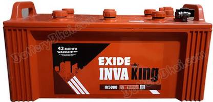 EXIDE 42 Months Warranty Tubular Inverter Battery