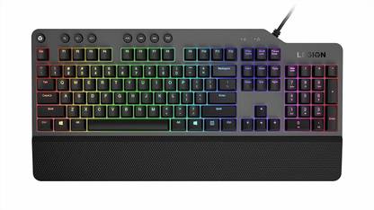 Lenovo Legion K500 RGB Mechanical Switch Wired USB Standard Gaming Keyboard Compatible with Desktop, Laptop, Mac