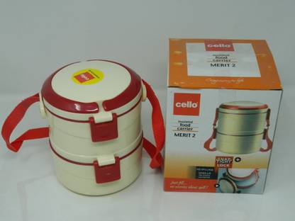 cello MERIT 2 Containers Lunch Box