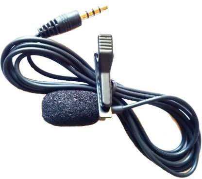 CHG 3.5mm Clip Microphone For Beginner, Youtube, Collar Mic For Voice Recording, Lapel Mic Mobile, Pc, Laptop, Android Smartphones, Dslr Camera Clip On Mini Lapel Lavalier Microphone (Black) 031 Microphone