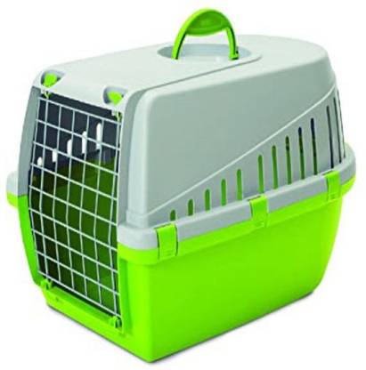 Forest Pet Shop Portable Pet Carrier Travel Kennel Cage Crate Carrier Box for Cat and Puppy (PC_FPS_09) Green Basket Pet Carrier